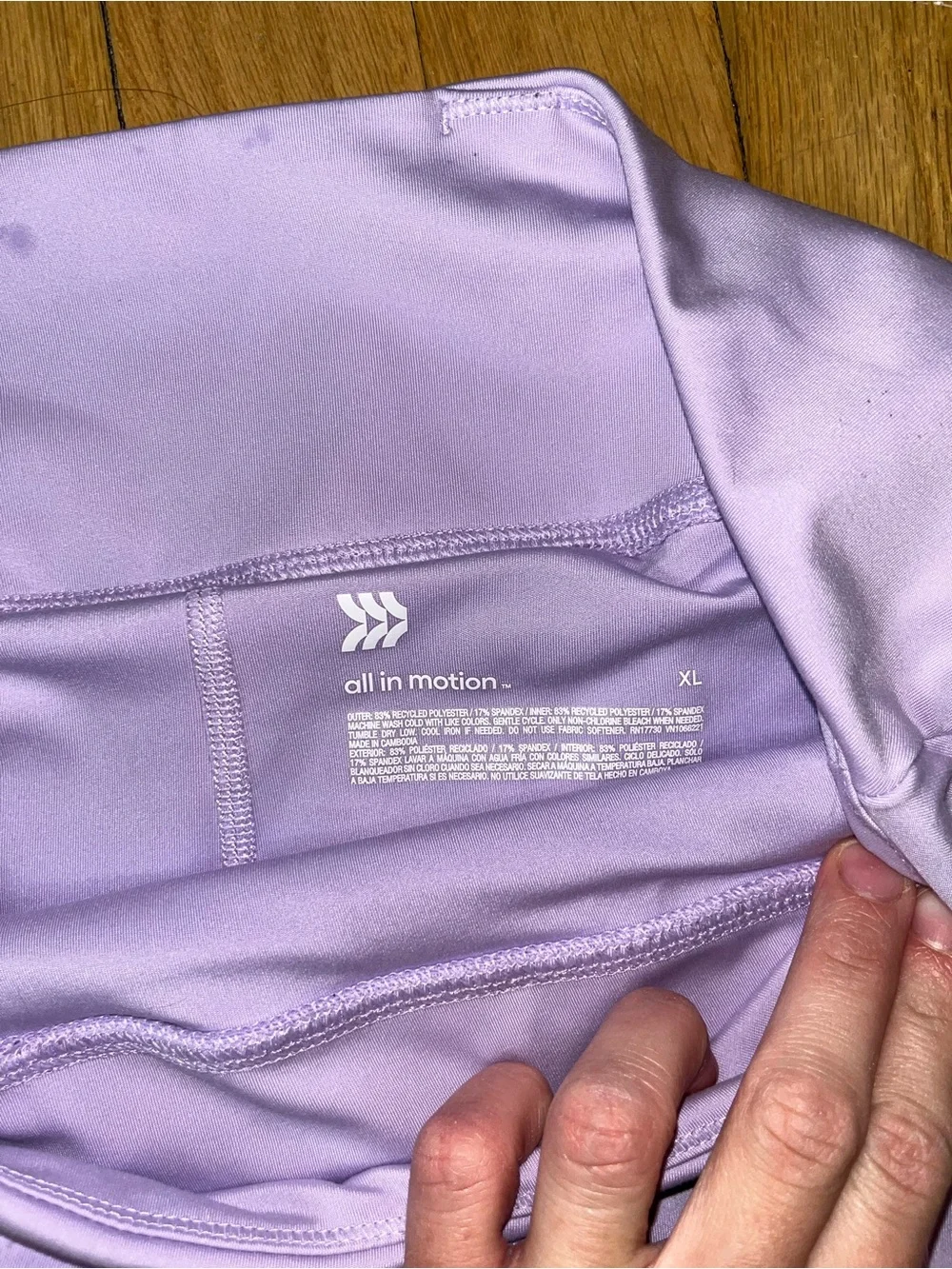 all in motion Lilac Skater Athletic Skort